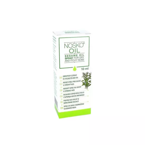 Ulei pentru uscaciunea nazala si mancarimi, 10 ml, Nosko Oil