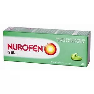 NUROFEN GEL 5% X 1 GEL RECKITT BENCKISER HE CUTIE X 1 TUB X 50 G