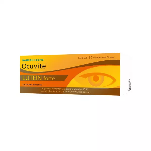 Ocuvite Lutein Forte, 30 capsule, Bausch Lomb
