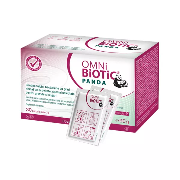 Omni Biotic Panda, 30 plicuri, Institut Allergosan