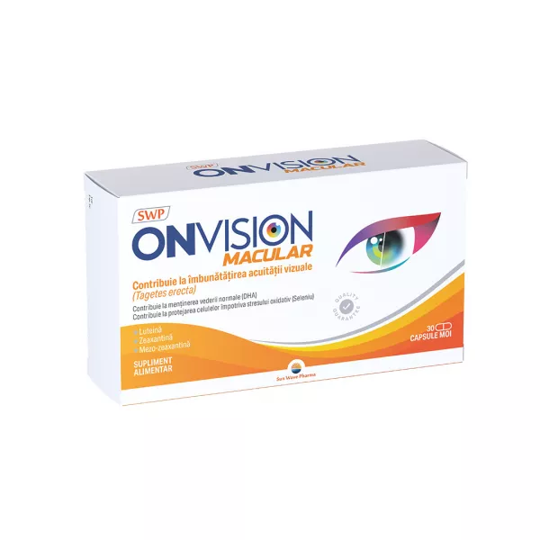 Onvision Macular, 30 capsule moi, Sun Wave Pharma