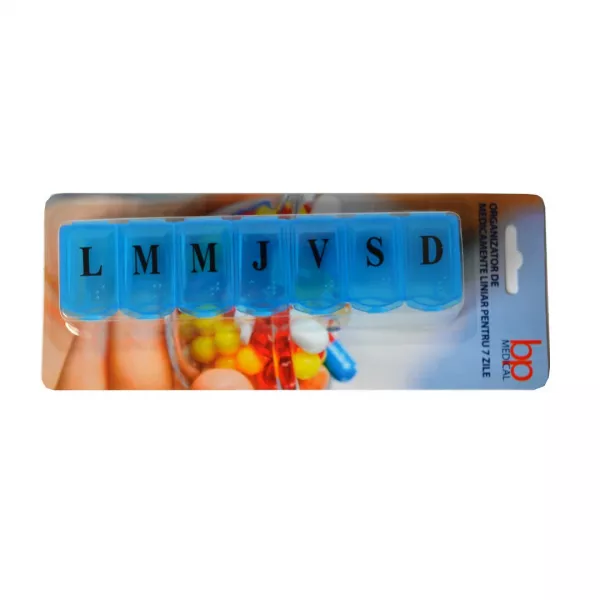 Organizator medicamente saptamanal, liniar, Bp Medical