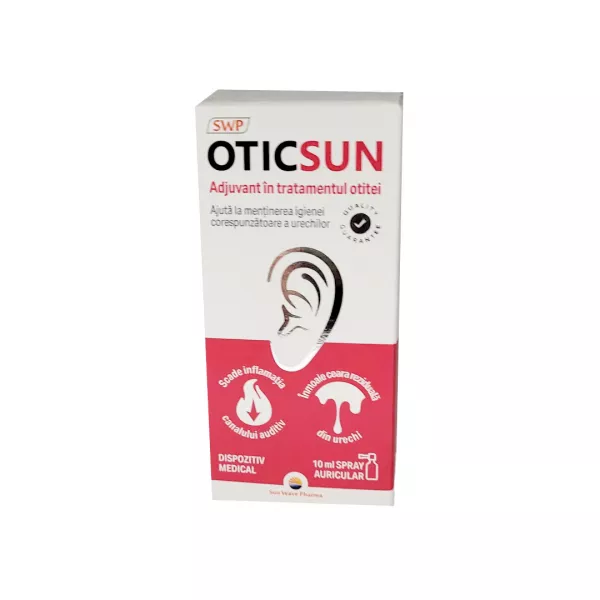 Oticsun spray auricular, 10 ml, Sun Wave Pharma