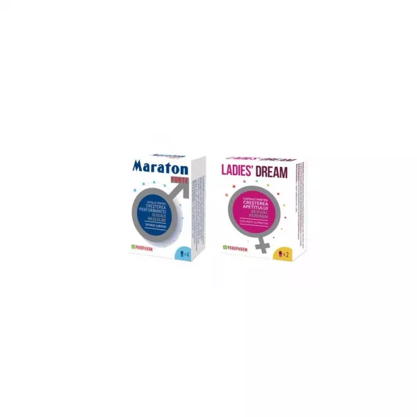 Pachet Maraton Forte 4 capsule + Ladies dream 2 capsule