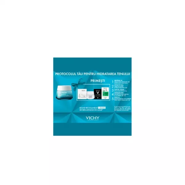 Pachet: Mineral 89 pentru tenul uscat, Vichy