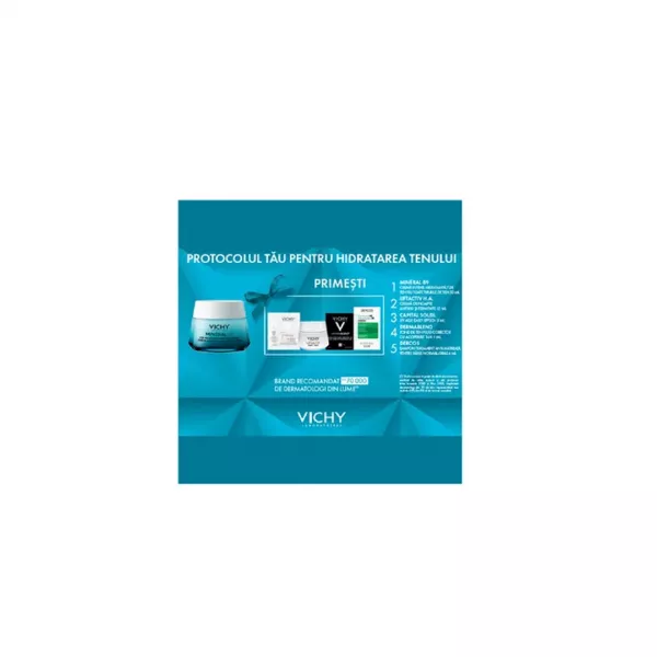 Pachet: Mineral 89 pentru toate tipurile de ten, Vichy