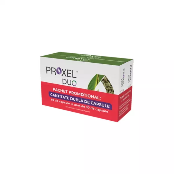 Pachet: Proxel Duo, 30 capsule + 30 capsule gratuit, NaturPharma
