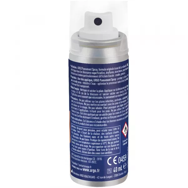 Pansament Filmogel Spray, 40 ml, Urgo