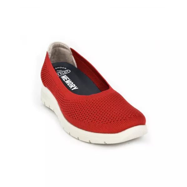 Pantofi din Microfibra Fly Flot 160, rosu