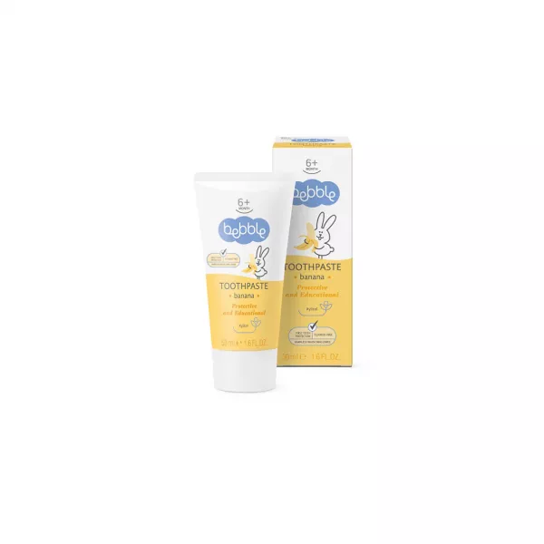 Pasta de dinti cu aroma de banana, 50 ml, Bebble