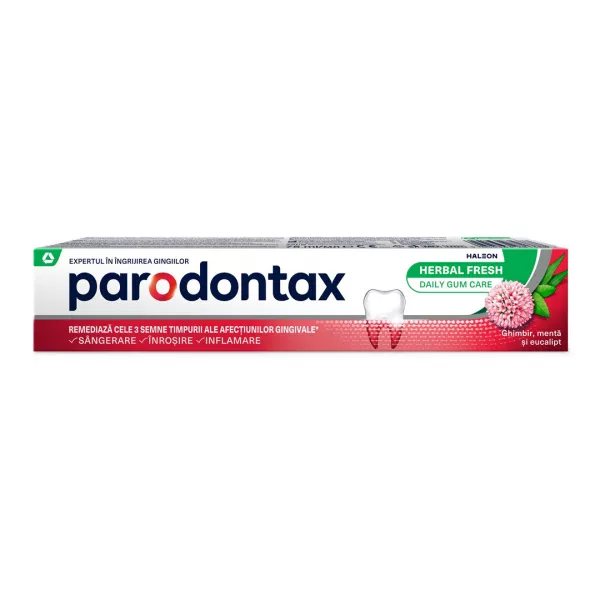 Pasta de dinti Herbal Fresh Parodontax, 75 ml, Haleon