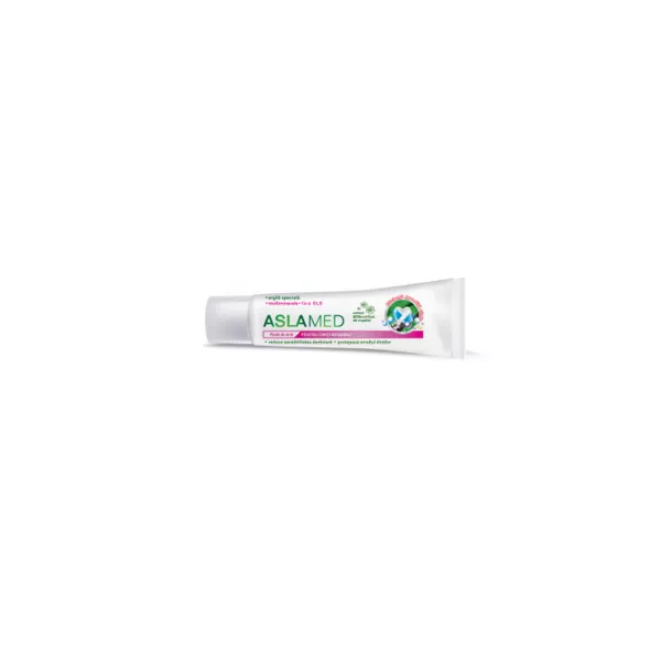 Pasta de dinti pentru dinti sensibili, 18 ml, Aslamed