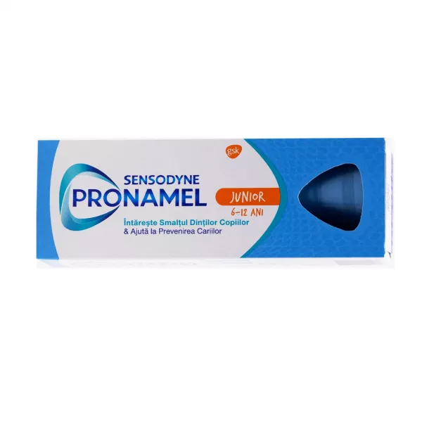 Pasta de dinti Pronamel Junior 6-12 ani Sensodyne, 50 ml, Gsk