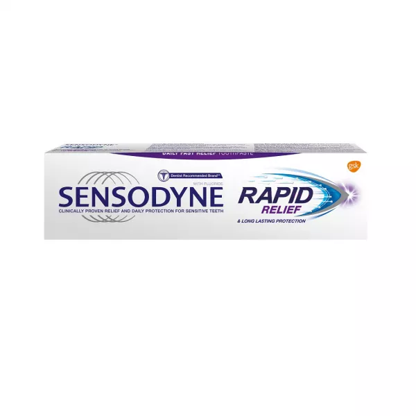 Pasta de dinti Rapid Relief Sensodyne, 75 ml, Gsk