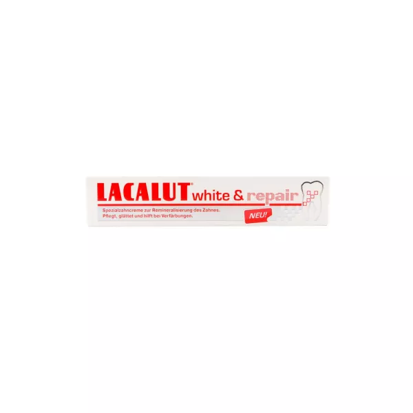 Pasta dinti Lacalut White, 75 ml + Periuta Cadou
