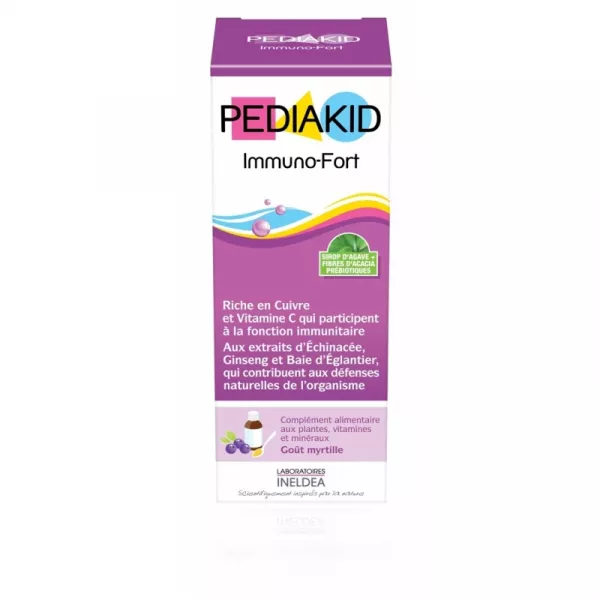 PEDIAKID IMMUNOFORT sirop125ml - LAB. INELDEA