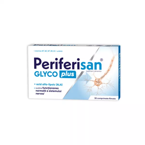 Periferisan Glyco Plus x 30 comprimate filmate, Zdrovit