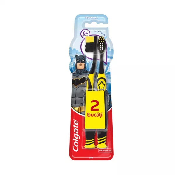 Periuta de dinti Colgate Smiles, 6+ ani, 1+1 Gratis