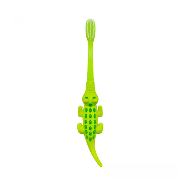 Periuta de Dinti pentru Copii A0641, Model Crocodile, 1-3 Ani, 1 bucata, Akuku