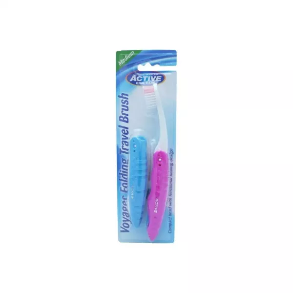 Periuta de dinti pentru voiaj pliabila, 2 bucati, Beauty Formulas