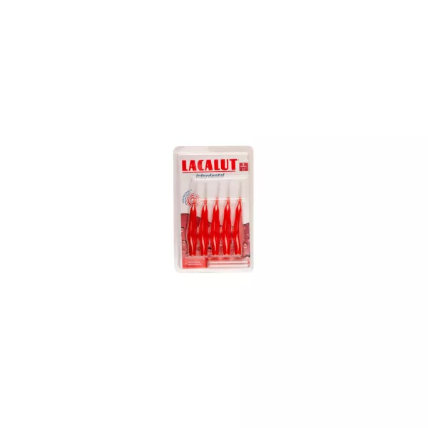 Periute interdentare marime S 2,4 mm, 5 bucati, Lacalut