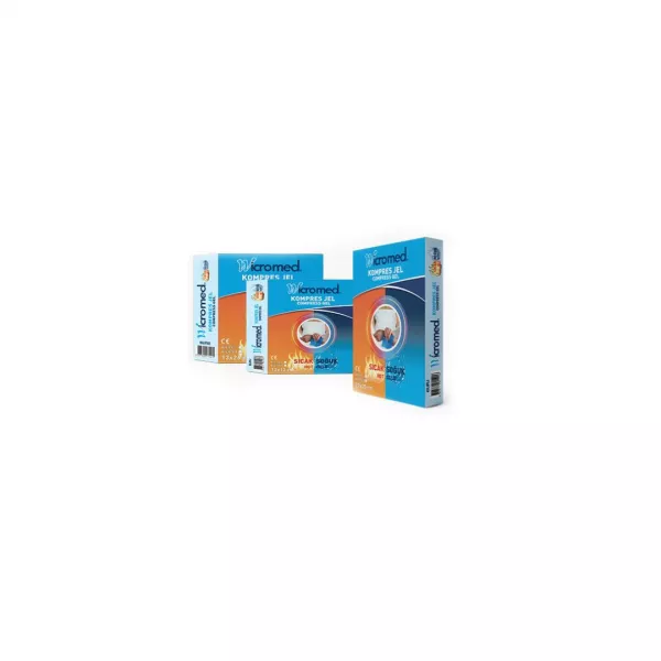 Pernita din gel rece/cald, 13 x 26 cm, Wicromed