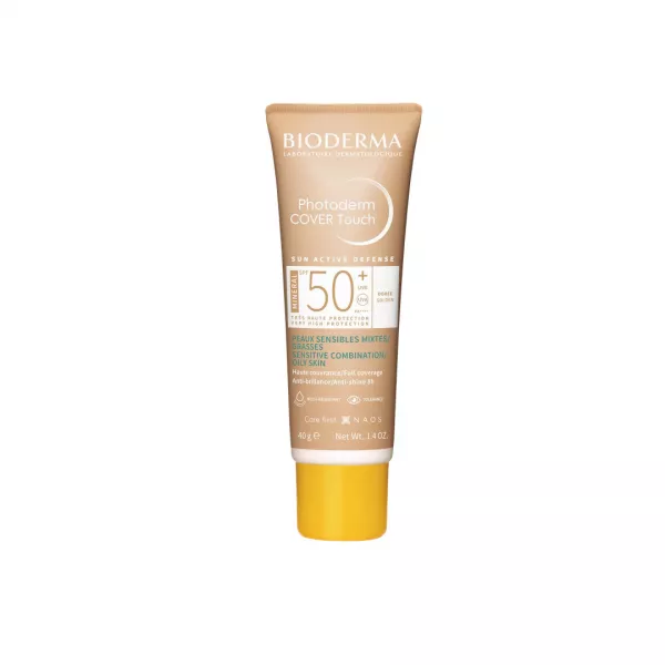 Photoderm Cover Touch Auriu, SPF 50+, 40 ml, Bioderma