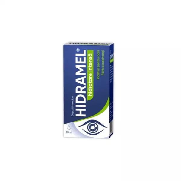 Picaturi de hidratare intensa pentru ochi Hidramel, 10 ml, Zdrovit