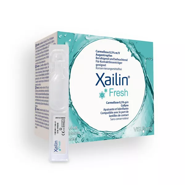 Picaturi Xailin Fresh 0.4 ml, 30 monodoze, Visufarma