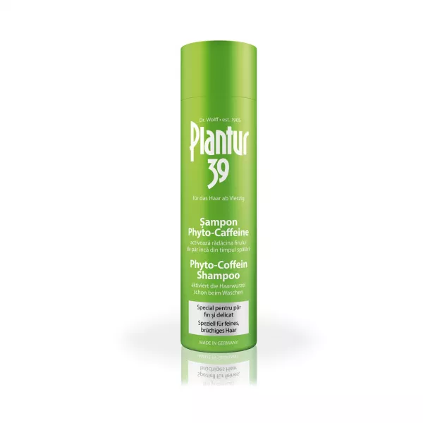 Sampon par fin si delicat Plantur 39 Phyto-Caffeine, 250 ml, Dr. Kurt Wolff