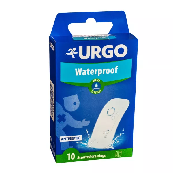Plasturi Waterproof, 10 bucati, Urgo