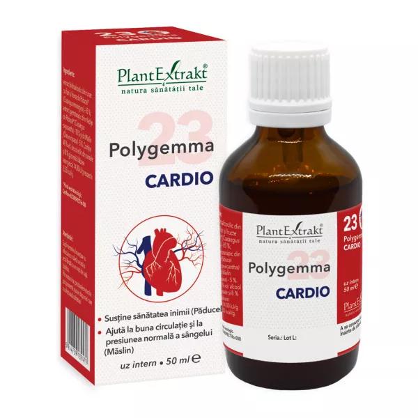 Polygemma 23 Cardio, 50 ml, Plant Extrakt