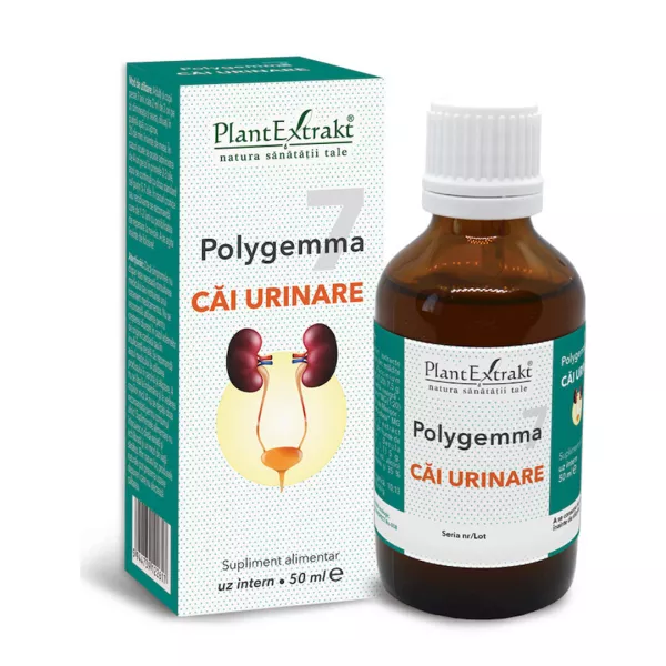 Polygemma 7 Cai Urinare, 50 ml, Plant Extrakt