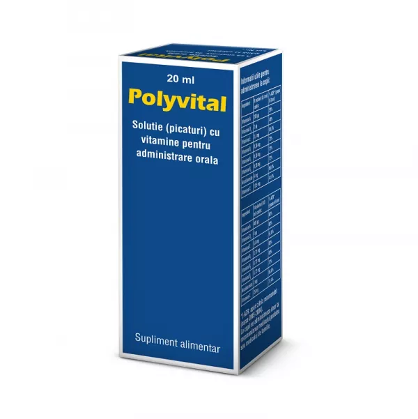 POLYVITAL picaturi 20ml - PHARCO