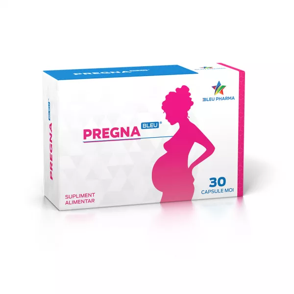 PregnaBleu, 30 comprimate, Bleu Pharma