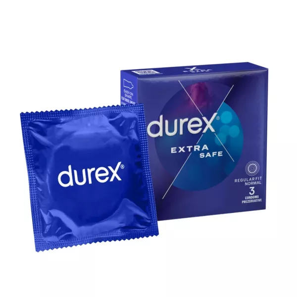 Prezervative Durex Extra Safe, 3 bucati