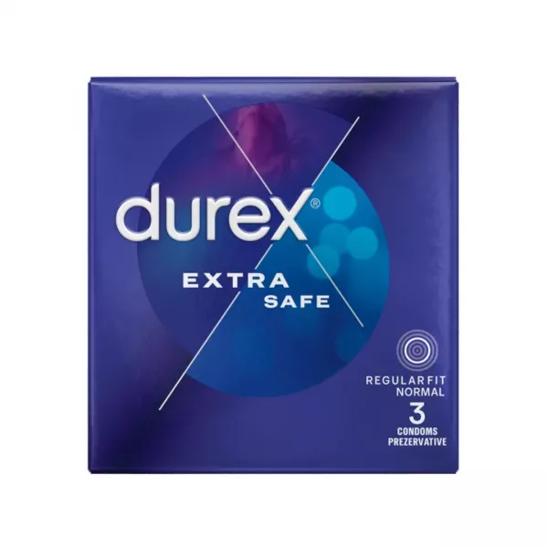 Prezervative Durex Extra Safe, 3 bucati