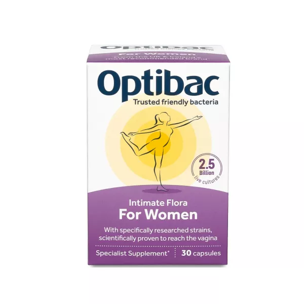 Probiotic pentru flora vaginala, 30 capsule, Optibac