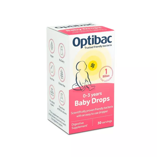 Probiotic pentru sugari si copii, 10 ml, OptiBac
