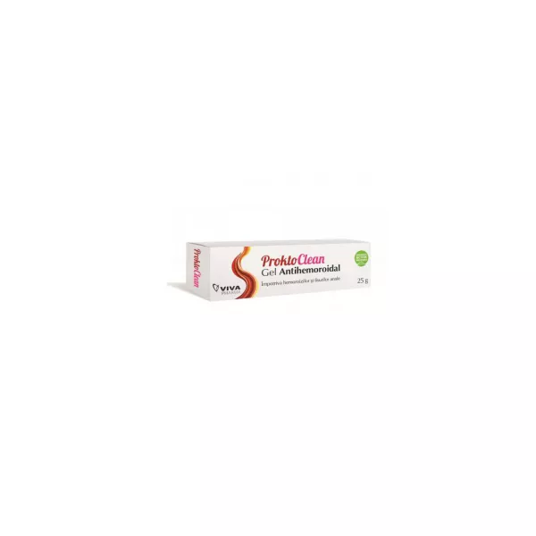ProktoClean gel antihemoroidal, 25 g, Viva Pharma
