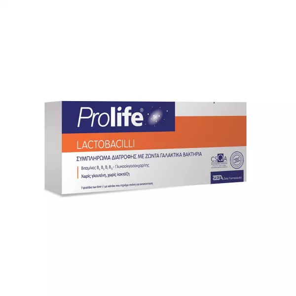 Prolife Lactobacili, 7 flacoane x 8 ml, Zeta Pharmaceutici