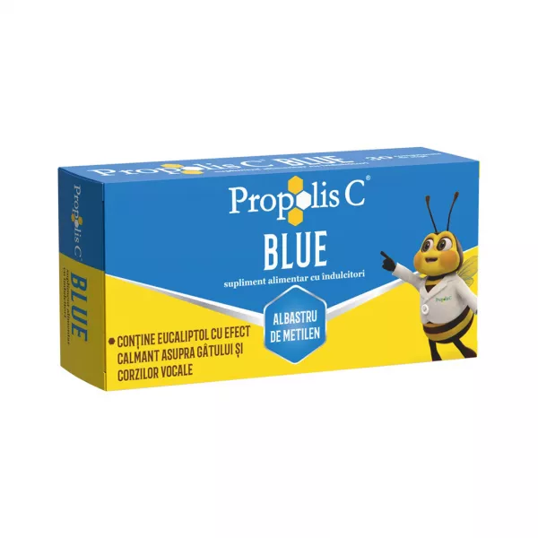 Propolis C Blue, 30 comprimate, Fiterman