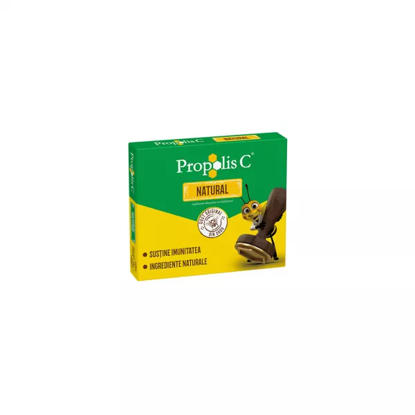 Propolis C Natural, 20 comprimate de supt, Fiterman Pharma