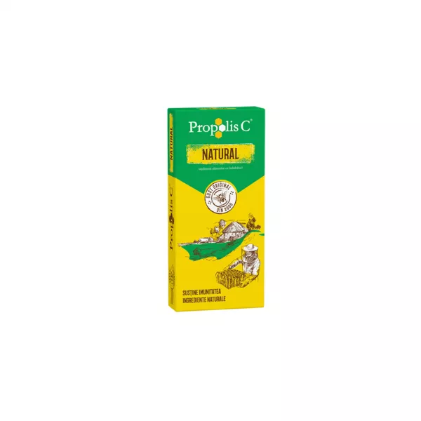 Propolis C Natural, 30 comprimate, Fiterman Pharma