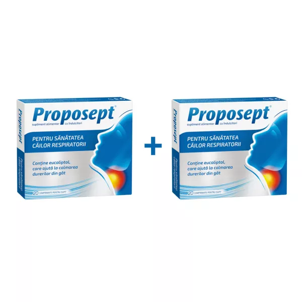 Proposept, 20 comprimate 1+1 Cadou, Fiterman