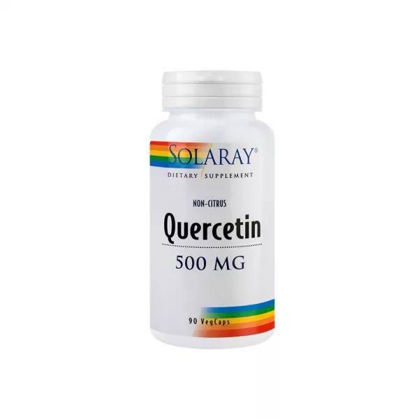 Quercetin 500mg Solaray, 90 capsule, Secom