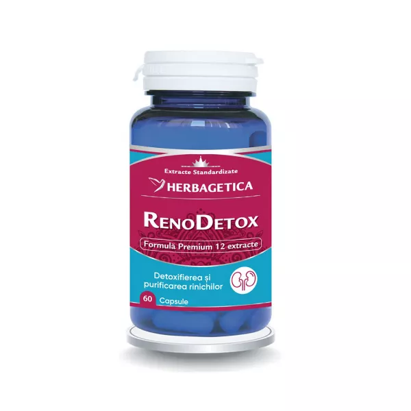 Renodetox, 60 capsule, Herbagetica