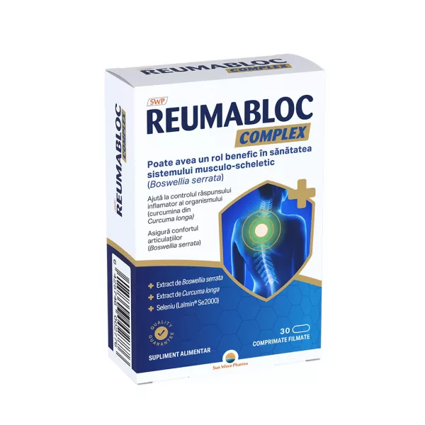 Reumabloc Complex, 30 comprimate, Sun Wave Pharma