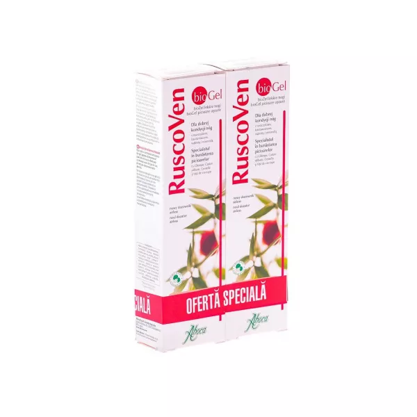 ABOCA Ruscoven bio gel, 100 ml 1 + 1 cadou
