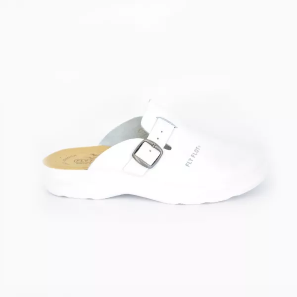 Saboti medicali profesionali Fly Flot 015, alb